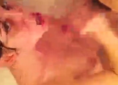Sexy geek girl masturbating in shower (video)